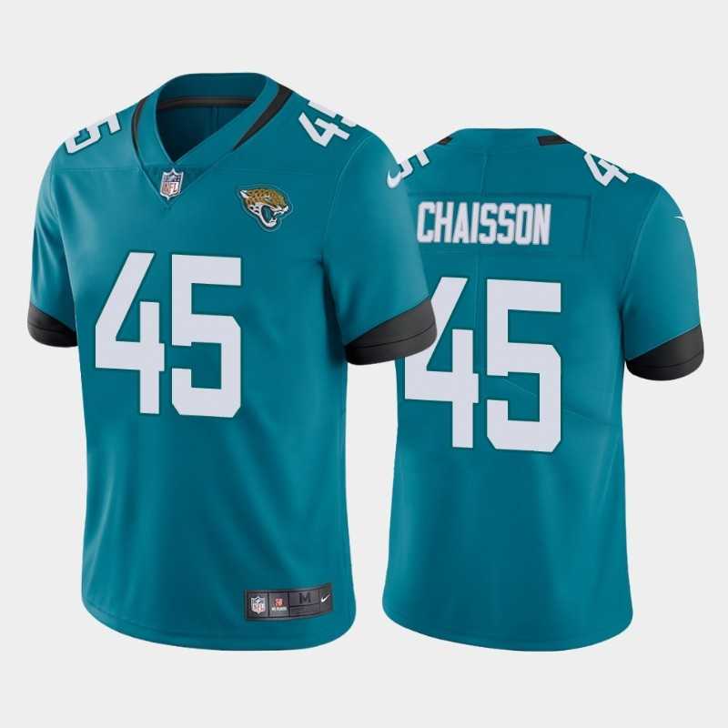 Nike Jaguars 45 K'Lavon Chaisson Teal 2020 NFL Draft First Round Pick Vapor Untouchable Limited Jersey Dzhi,We sell and wholesale Nike Jaguars 45 K'Lavon Chaisson Teal 2020 NFL Draft First Round Pick Vapor Untouchable Limited Jersey Dzhi on line form chian!